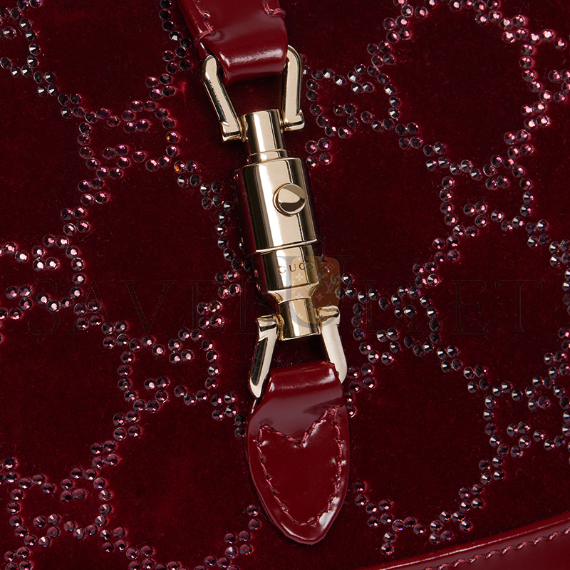 Gvc*1 jackie 1961 crystals mini bag ‎836684 (19*13*3cm)